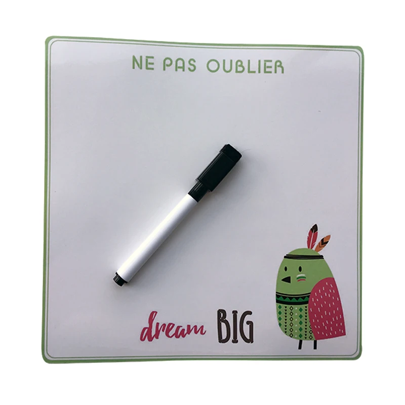 Птица серии печатных Dry Erase гибкий магнитный доска/Доска