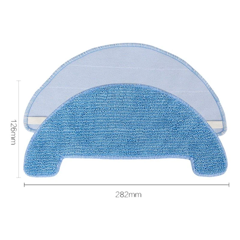 HOT!12xSide Brush+6xHepa Filter+5xMopping Cleaning Cloth for Ecovacs Vacuum Cleaner CEN550/CEN663/CEN661/CEN665/BFD-wwt Sweepi | Бытовая
