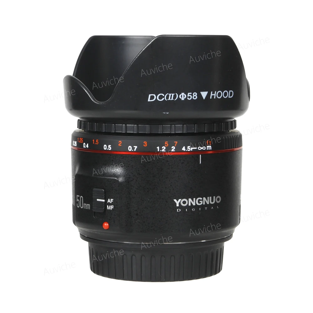 Yongnuo YN50MM F1.8 II AF/MF 0 35 М фокусное расстояние стандартный основной объектив для Canon EOS