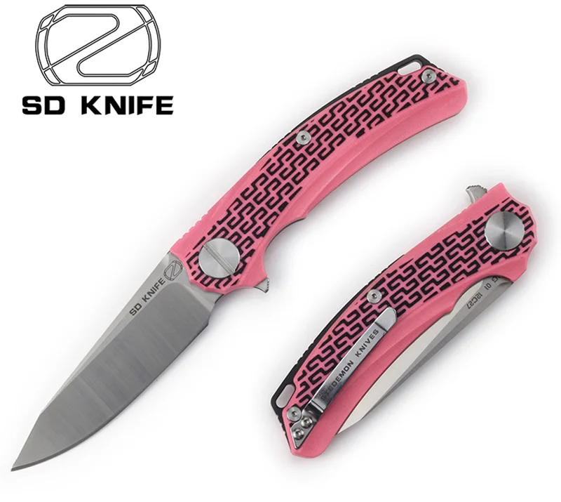 A2 STEDEMON BG01 Флиппер складной нож 12C27 лезвие KVT шарикоподшипник G10 Ручка Кемпинг Охота Открытый выживания Ножи EDC инструменты - Цвет: A2