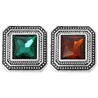 5 шт.лот новые застежки ювелирные изделия Красочные квадратные 18 мм кнопки с кристаллами подходят к застежке ювелирные изделия браслет ожерелье ювелирные изделия