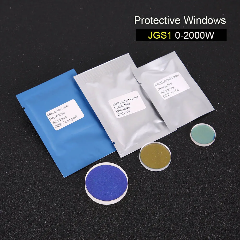 RayTools Lens AG волоконная лазерная головка Защита объектива windows 28*4 мм для 500 Вт/700 Вт/1000