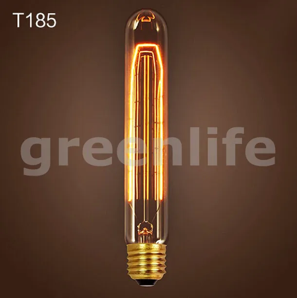 BT185 retro Incandescent Lighting fixture D30*H185 Edison bulbs Fixtures E27/110V-220V/40W lamp Bulbs lustres | Лампы и освещение