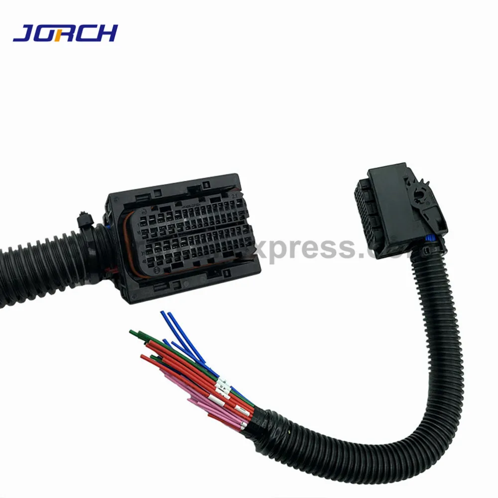 1 комплект EDC17 автомобильный 94Pin 60Pin ECU Plug PC Board Socket с жгутом проводов соединитель