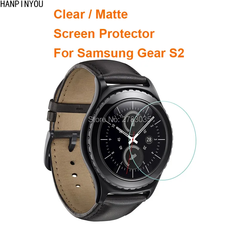 Для Samsung Gear S2 Classic SmartWatch прозрачная глянцевая/Антибликовая матовая защитная
