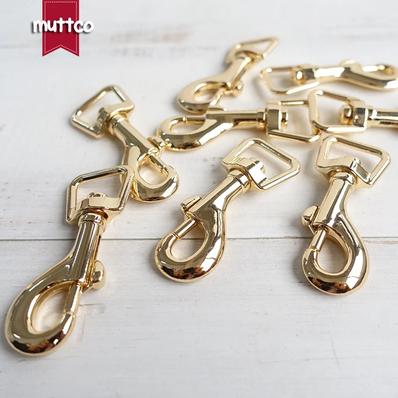 Сделай Сам собачий поводок экологический золотой 15 мм металлический брелок