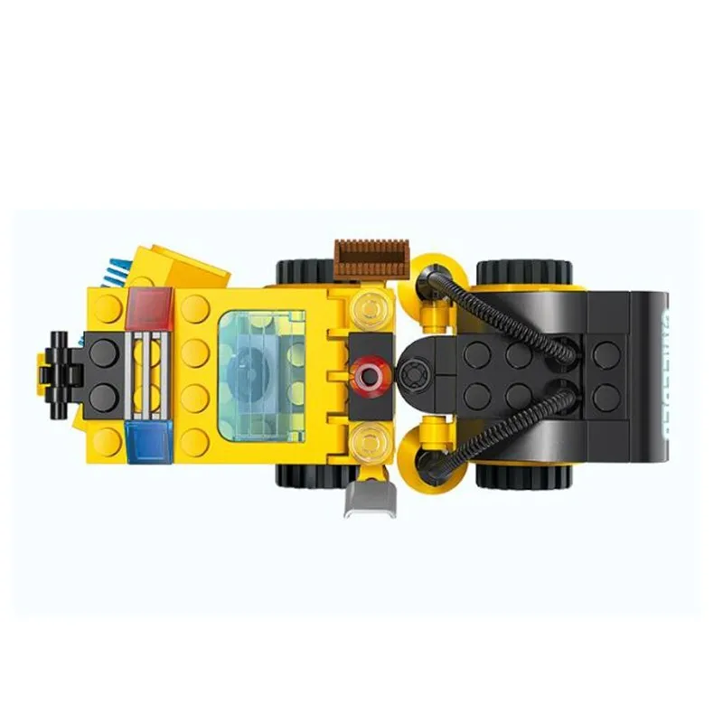 102 шт./компл. сделай сам уборочная машина строительные блоки развивающие игрушки