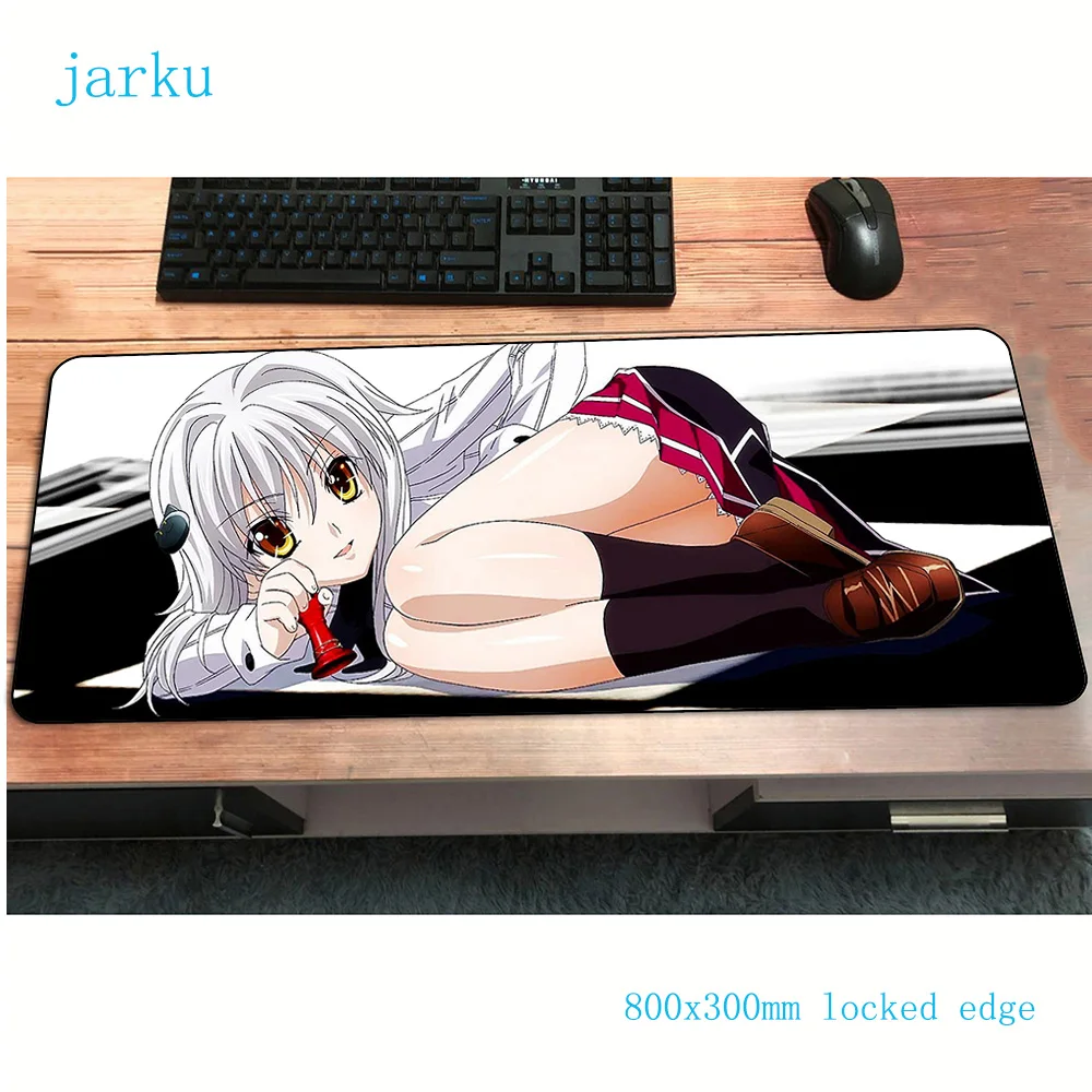 Коврик для мыши для средней школы dxd 800x300x3 мм коврик для мыши notbook компьютерный коврик для мыши Аниме игровой коврик для мыши геймер для клавиатуры коврики для мыши