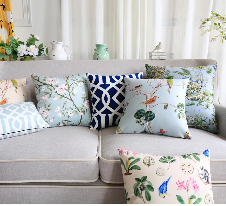 Утиное яйцо с изображением птички шикарные Декоративные диванные подушки Чехол