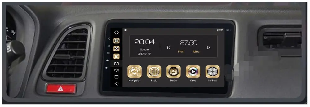 Carplay 4G 64G 8 &quotAndroid 10 автомобильная аудиосистема Для Honda Vezel HR V HRV 2014 головное