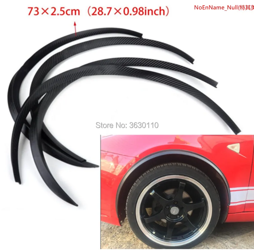 4pcs Soft car rim wheel hub eyebrow decorative Auto Tire anti-sediment sticker car-styling for toyota bmw vw ford hyundai | Автомобили и