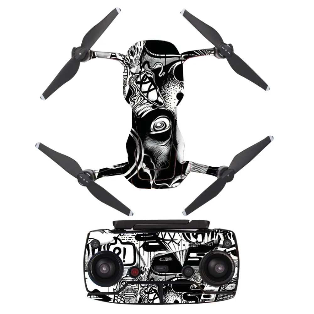 Наклейка для DJI Mavic Air наклейка на батарейку пульт дистанционного управления