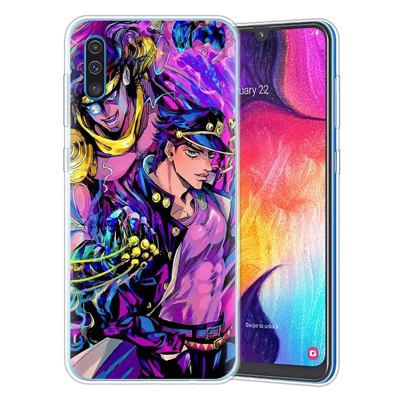 JoJo's Bizarre Adventure JoJo Silicone Case for Samsung Galaxy A71 A51 A90 5G A50 A70 A40 A20e A10 A30 A80 A8 Plus A7 A9 Cover