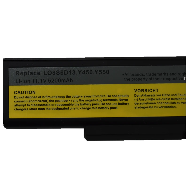 HSW 5200 мАч Новый 6 ячеек Аккумулятор для ноутбука Lenovo IdeaPad Y450 Y450A Y450G Y550 Y550A Y550P 55Y2054