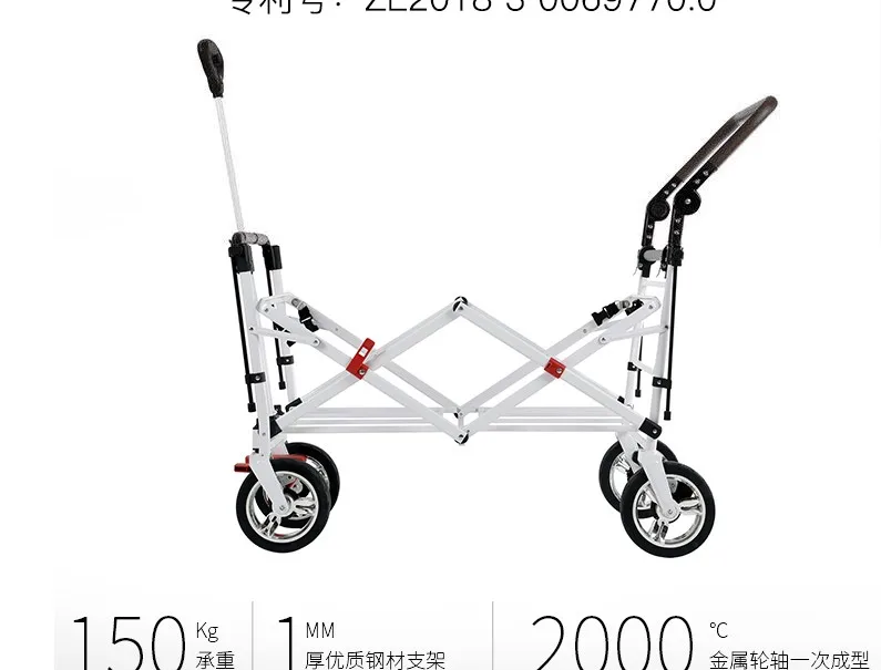 Crotec wagon CROTEC WAGON детская тележка для близнецов, трейлер для велосипеда, легкий прицеп для путешествий, l, micr trike xl, удлиненный