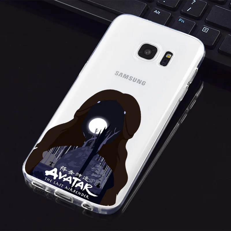 N256 Avatar Aang Soft TPU Silicone Cover For Samsung Galaxy Note 3 4 5 8 9 10 M10 M20 M30 Grand Prime Case |