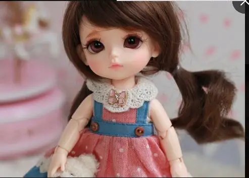 Бесплатная доставка шарнирные куклы 1/8 yellowW Happy with eyes|lati yellow|lati bjdsd bjd |