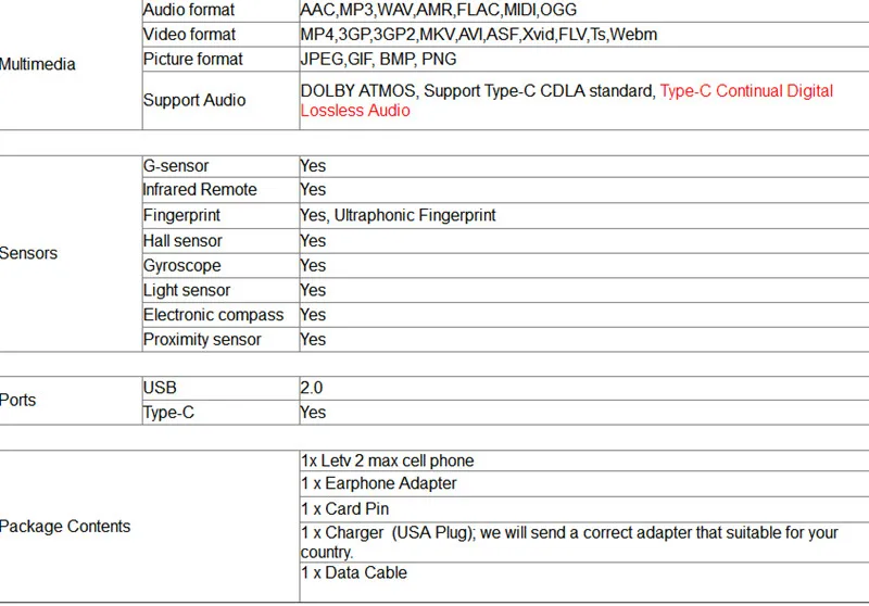 Letv LeEco Le Max 2X820 4G LTE мобильный телефон Snapdragon 820 четырехъядерный 5," WQHD 2560x1440 6 Гб ram 64 Гб rom 21 МП Touch ID