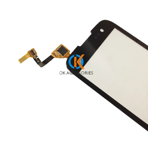 Черный цвет HQ для Lanix Ilium S410 сенсорный экран дигитайзер 1 шт./лот|touch screen digitizer|screen