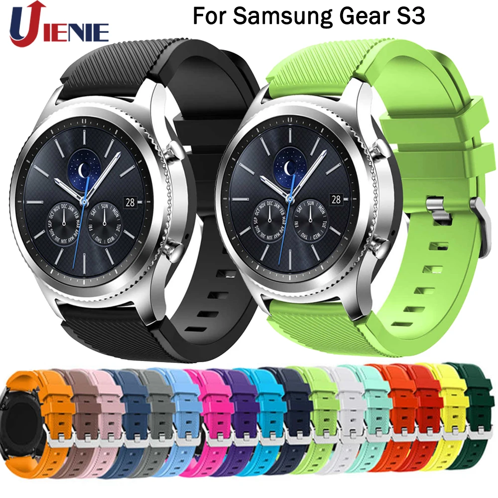 Ремешок для часов Samsung Gear S3 Frontier/классический ремешок 22 мм силиконовый спортивный