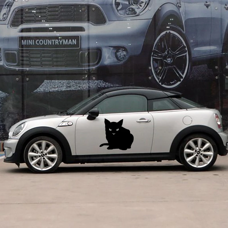 Сексуальная Кошка Наклейка Виниловая наклейка для автомобиля внедорожник