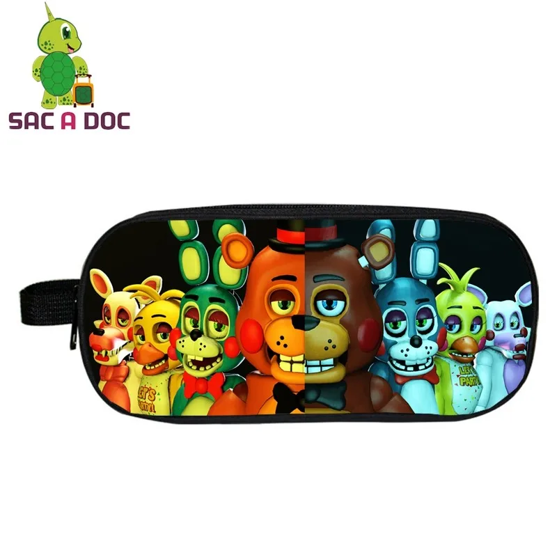 Армейский зеленый 12 дюймов рюкзаки Five Nights At Freddy's» «пять ночей у Фредди» Дети школьные сумки с рисунком персонажей из игры «пять ночей в Фредди» распылитель ранцевого типа для детей дошкольного возраста сумка путешествия рюкзак Капитан Америка Рюкзак - Цвет: Армейский зеленый
