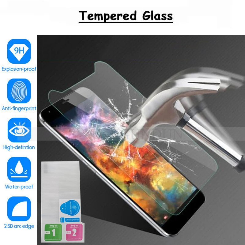 

BQ BQ-5206L Balance 5206L Glass 2.5D Anti-Scratch Protective Tempered Glass for BQ-5206L Screen Protector 2.5D Mobile Phone Film