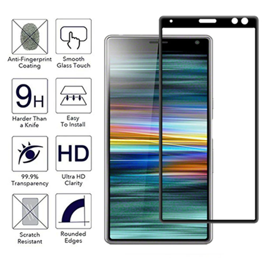 Защитное стекло для sony xperia 1 Защитная пленка для экрана 10 plus 10 plus защитная пленка из закаленного стекла защитная пленка 9h