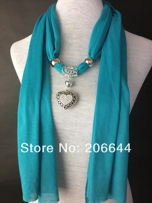 

Alloy CZdiamond peach heart pendant ladies scarf women scarf head scarf shawl free shipping