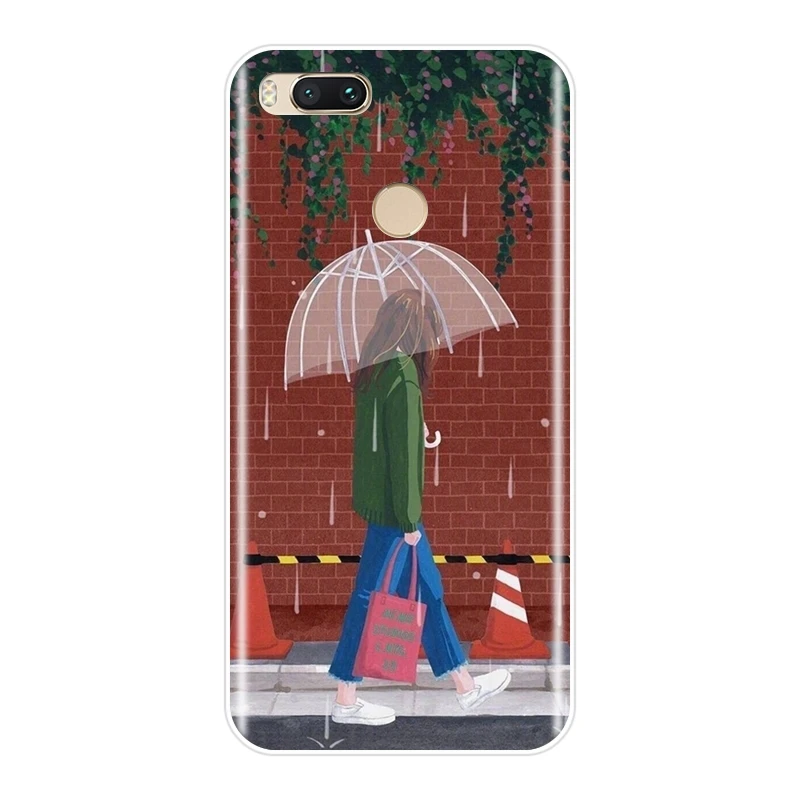 TPU Kpop Girl Корейский Японский мягкий чехол для Xiaomi Mi A1 A2 Lite 8 SE телефона силиконовый 5