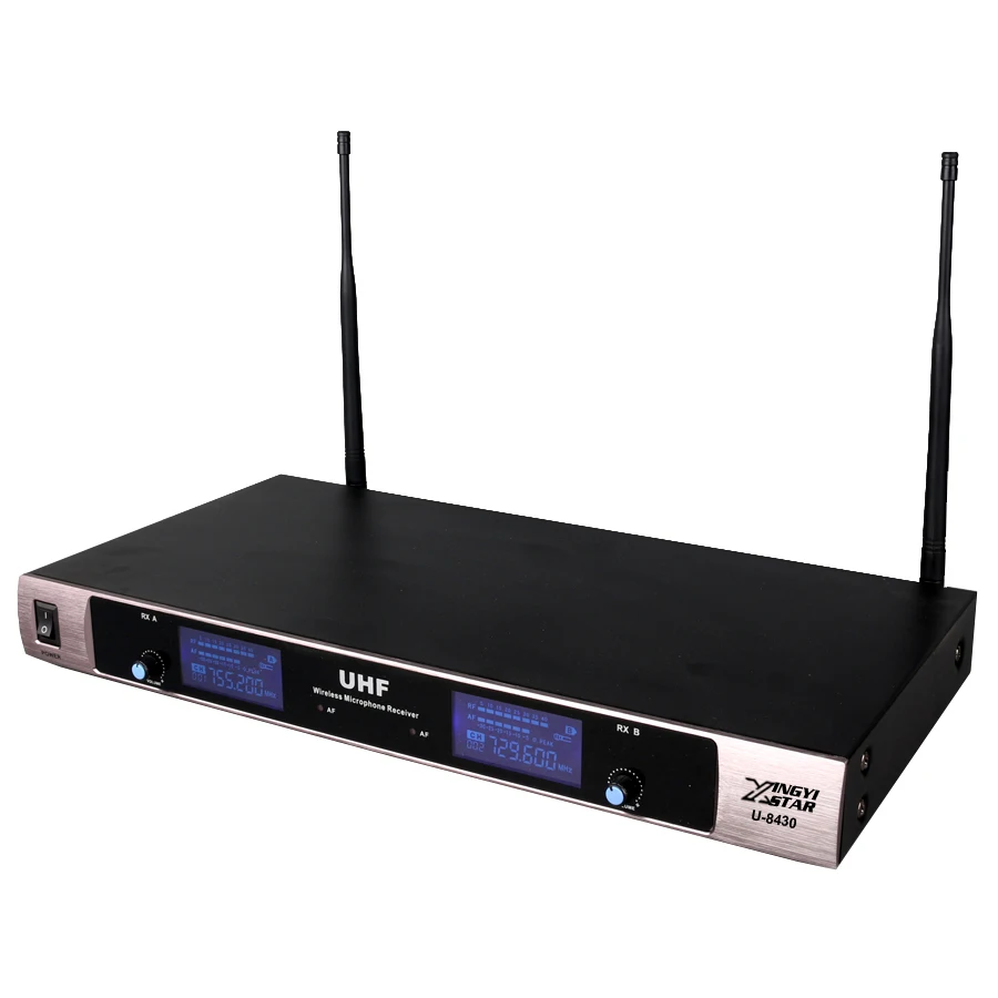 Бесплатная доставка профессиональная УВЧ Беспроводная микрофонная система