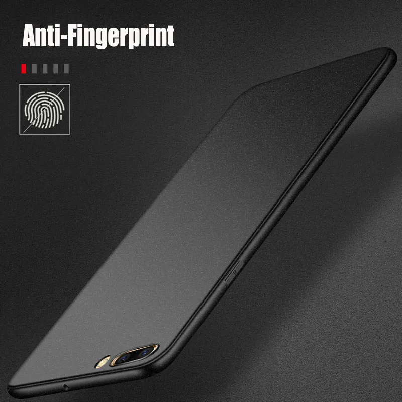 Ударопрочный ультра тонкий чехол для OnePlus 5 5T 6 6T из песчаника матовый резиновый