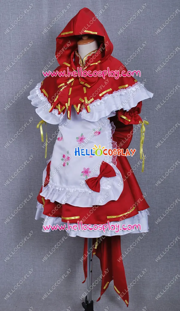 Vocaloid 2 платье проект Diva 2nd Hatsune Miku красная шляпа костюм H008|hatsune miku costume|costume costumecostume