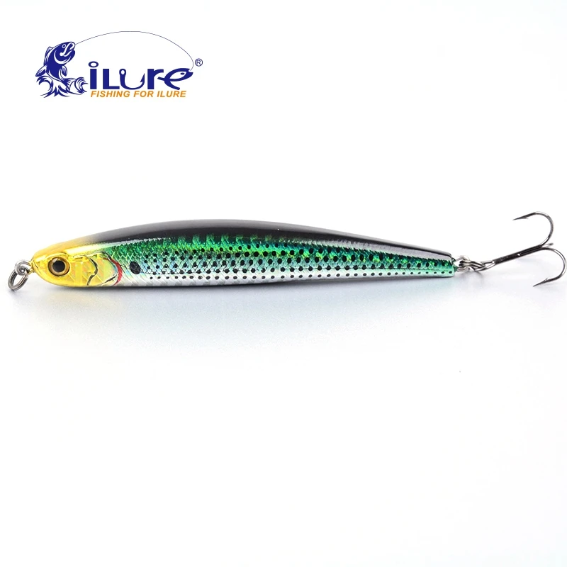 Ilure твердая приманка для рыбалки 95 мм/30 г рыболовная Threadfin Shad шар Стеклянный