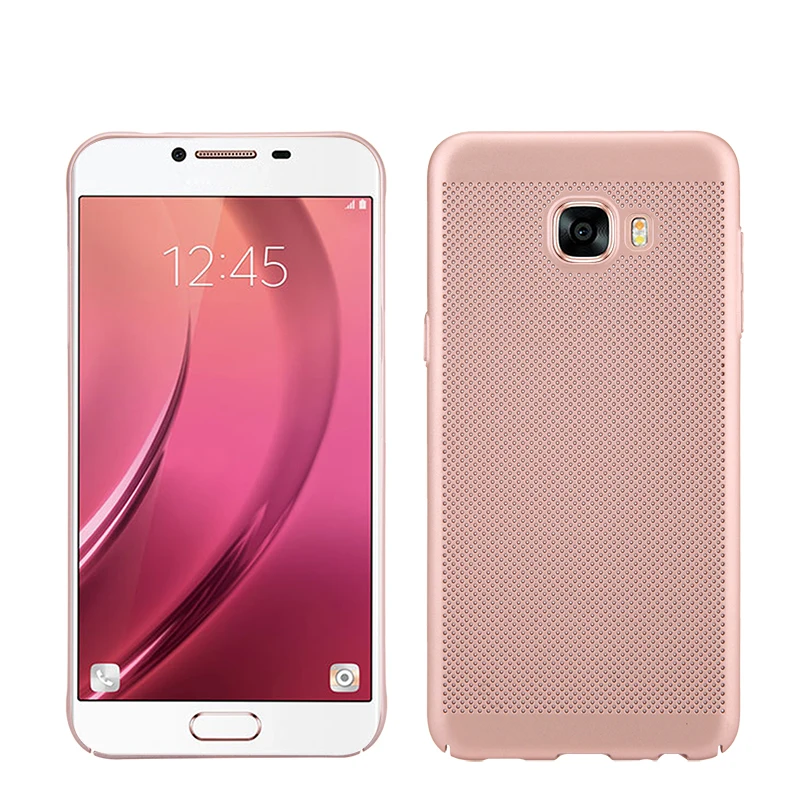 Apsudev чехлы для телефонов Samsung C5 Pro S7 Edge S8 тонкие противоударные Чехлы задней панели