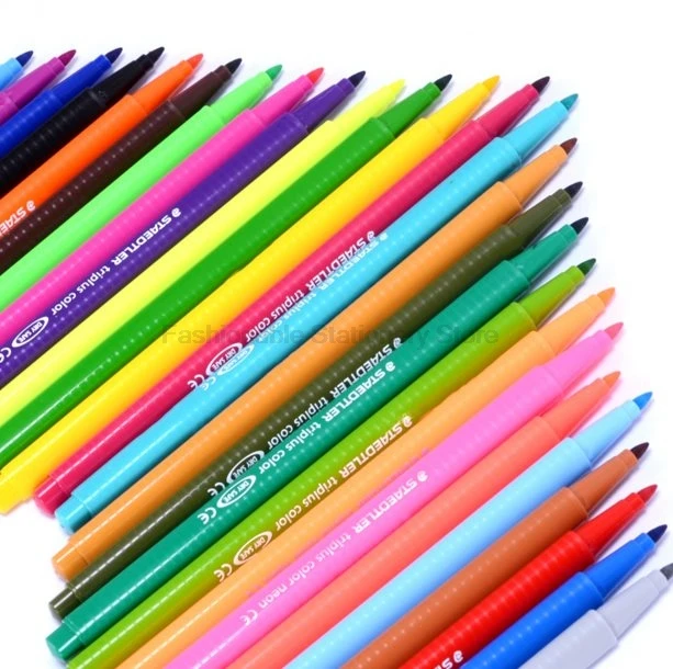 STAEDTLER 323 TB26JB цветные акварельные маркеры, маркеры, школьные канцелярские принадлежности, офисные принадлежности, маркеры для рисования, 26 цветов