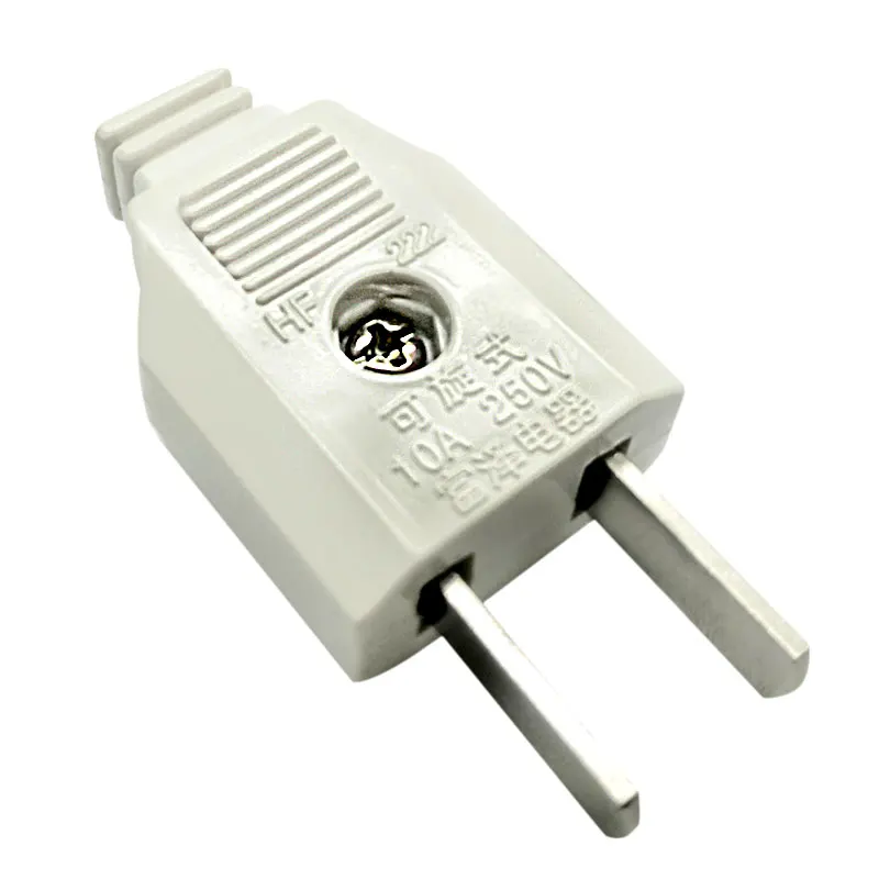 Вращающийся AU US Plug 2 Pin AC power Электрический со штекерной розеткой, выходной адаптер Rewireable Удлинительный соединитель Адаптер