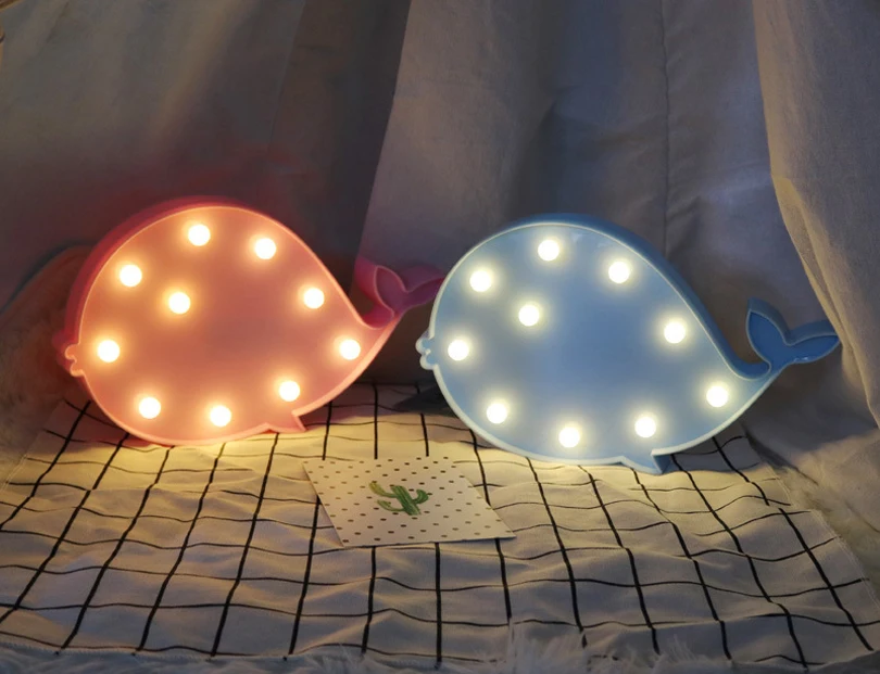 Luminaria Unicornion оригинальная Ночная подсветка 3D лампа Лебедь вечерние лампы шатер письмо знак Рождество светящиеся огни подарок для маленьких детей Декор