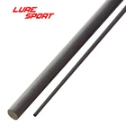 LureSport, 2 шт., 1,56 м, твердая углеродная удочка, пустая, без краски, компоненты здания, ремонт удочки, аксессуары для рукоделия