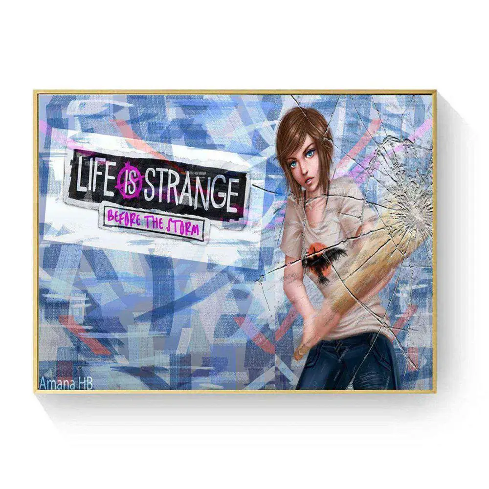8 Life Is Strange The Storm видео игры плакаты и художественная печать на холсте картины настенные картины для гостиной украшения домашнего декора - Цвет: 8