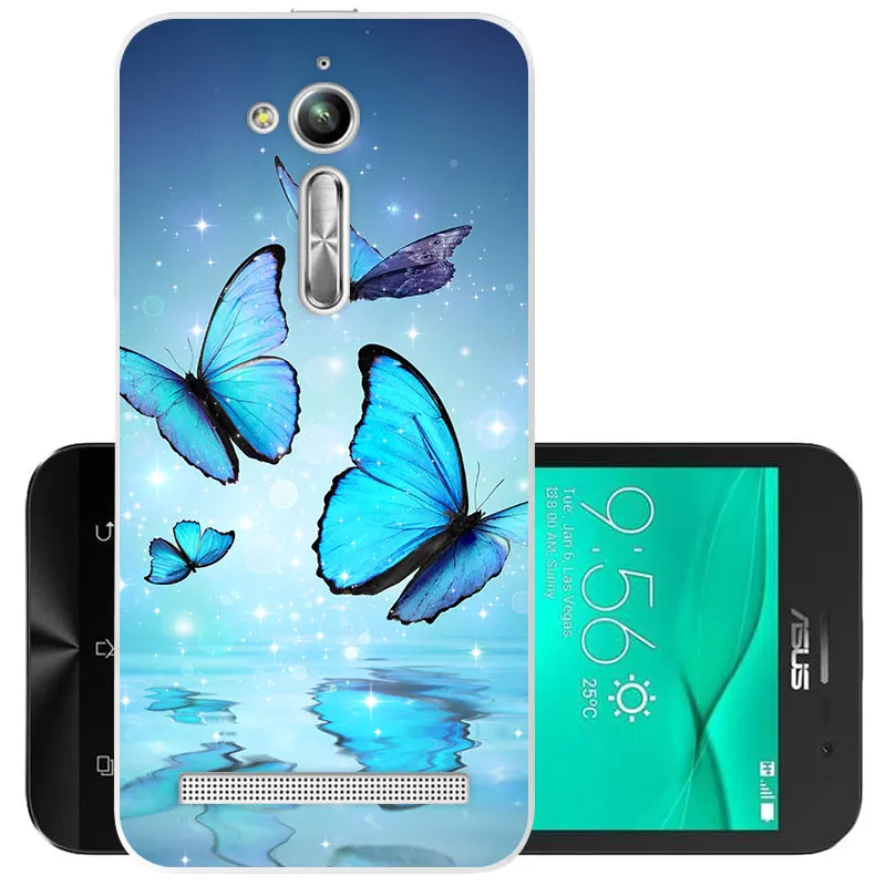 Чехол CaseRiver TPU 5," для Asus Zenfone Go ZB500KL, мягкий силиконовый чехол с милым рисунком, чехол для Asus Zenfone Go
