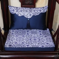 custom flower thick sofa chair seat cushion pillow christmas decorative cushions lumbar pillow luxury armchair cushion seat pad