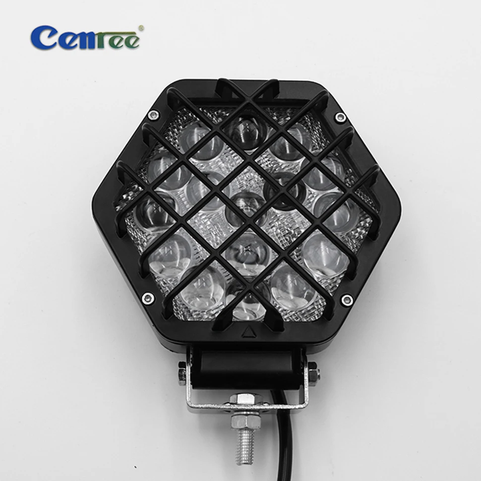 

CENREE 48w With Net Black/Red Outdoors Camping Emergency Light for Truck Pickup Jeep SUV ATV UTVLED