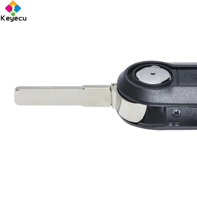KEYECU 10 шт./лот складной чехол для автомобильного ключа с дистанционным