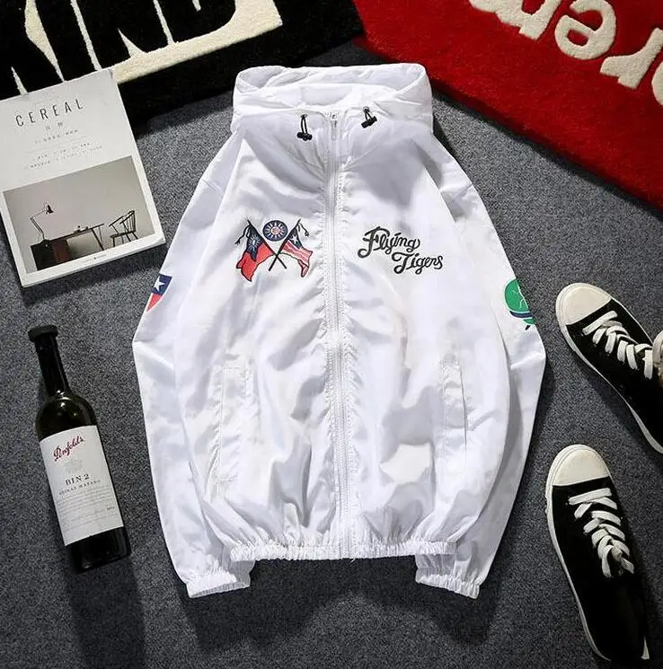 Куртка JIN JUE LES flying tigers anorak для мужчин и женщин hody ветровка veste уличная куртка