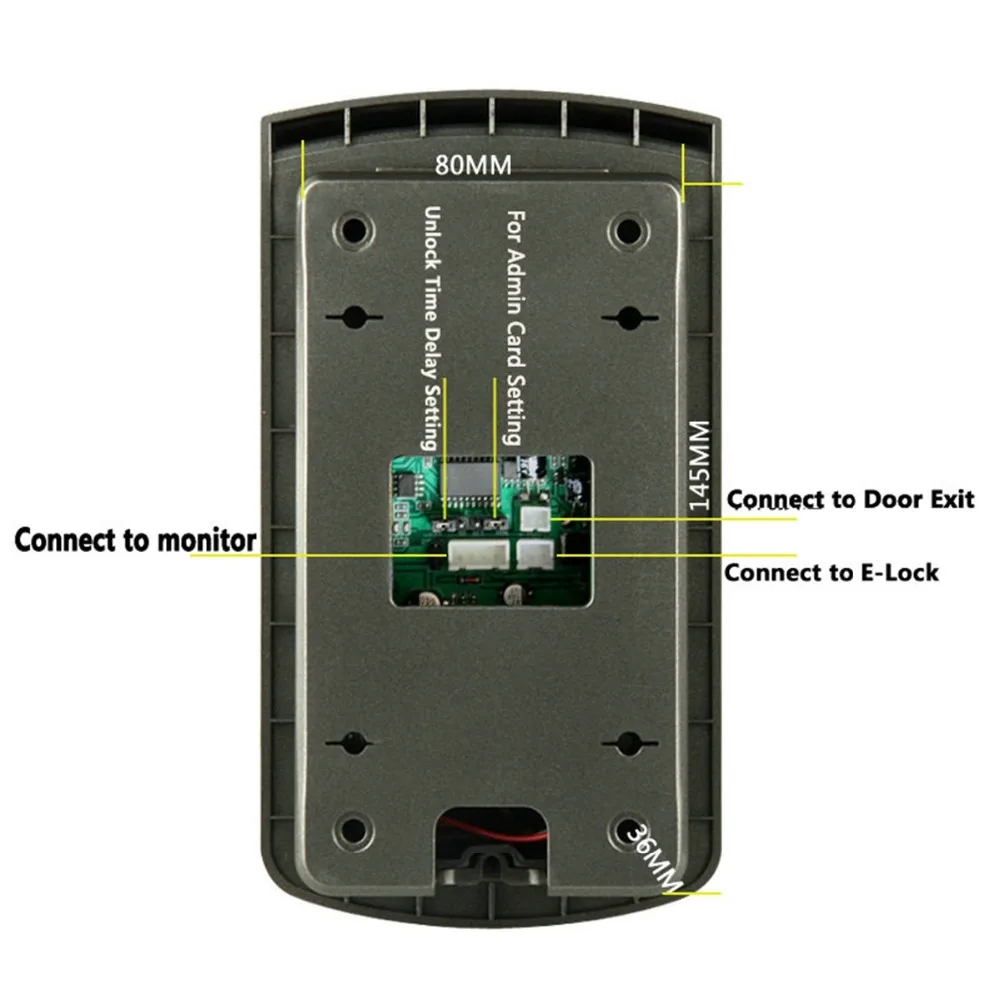 Домашняя безопасность 7 &quotцветной видеодомофон с 2 мониторами 1 RFID HD дверной