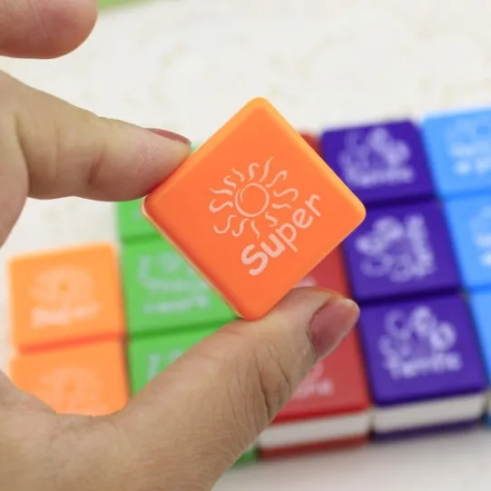 Бесплатная доставка 6 шт./компл. штампы для учителей саморассеивающиеся хвалю