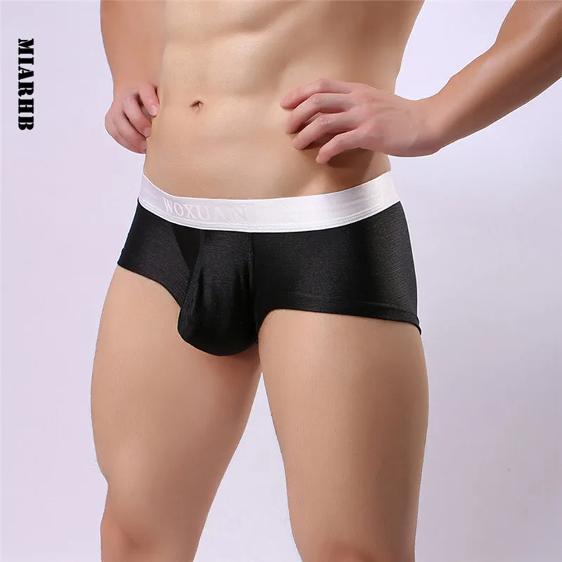 Sunfree Мужское нижнее белье cueca masculina дышащее удобное Мужское нижнее белье, лидер продаж, шорты боксеры, матовое легкое нижнее белье 3L30