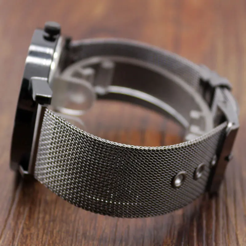 Paidu мужские фирменные часы деловые кварцевые простой тренд 4 стиля сетчатый