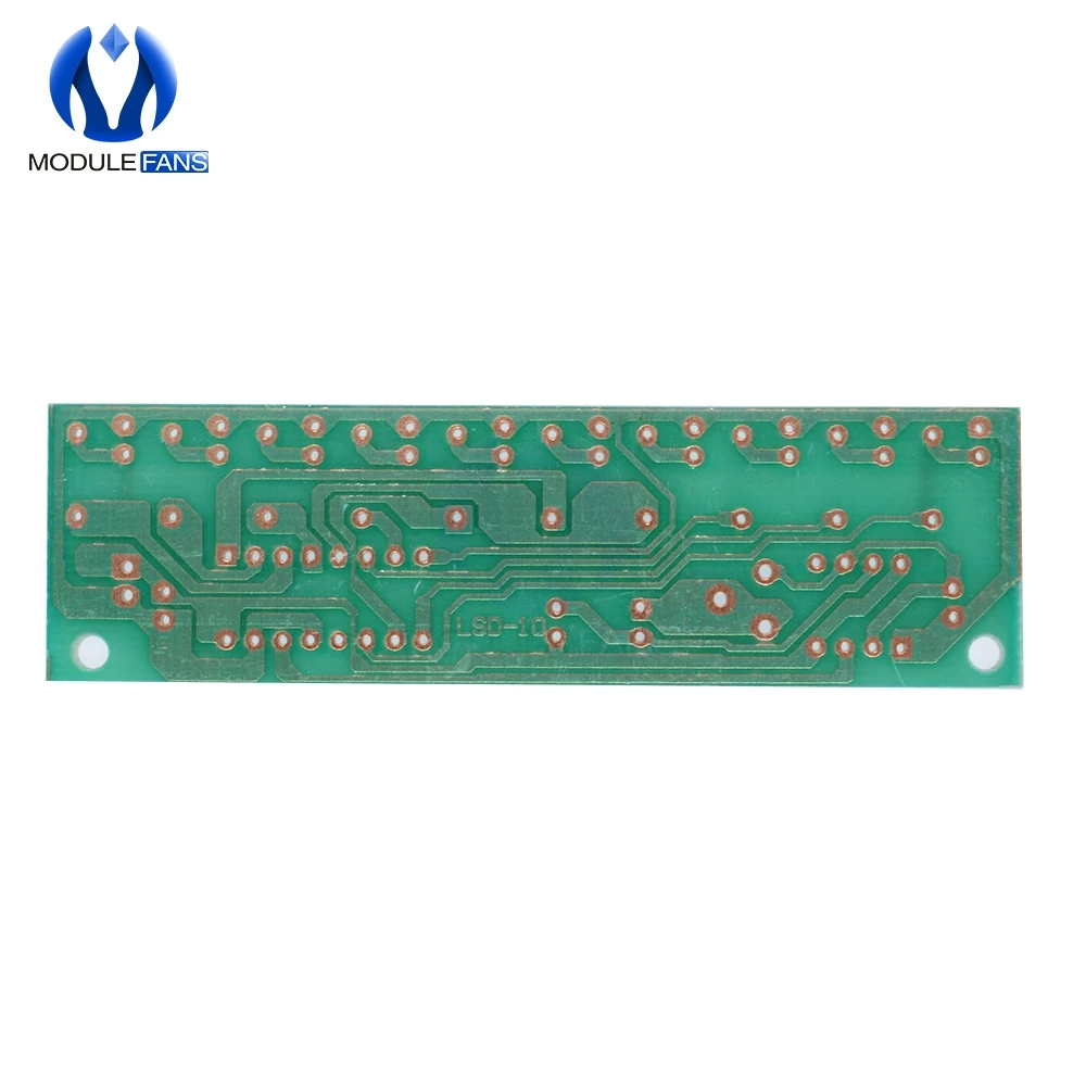 NE555+ CD4017 Обучающие наборы светодиодный модуль мигающих огней для Arduino генерации часов, печатная плата, электронный набор